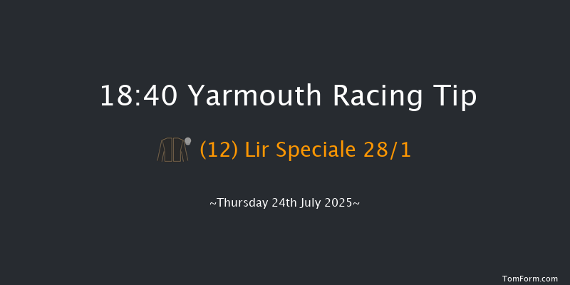 Yarmouth 18-40 (Class 4) 8f Wed 16th Jul 2025
