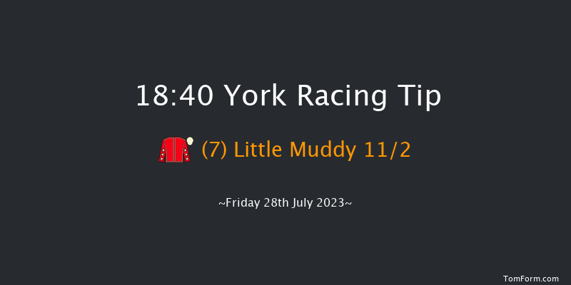 York 18:40 Handicap (Class 4) 6f Sat 15th Jul 2023