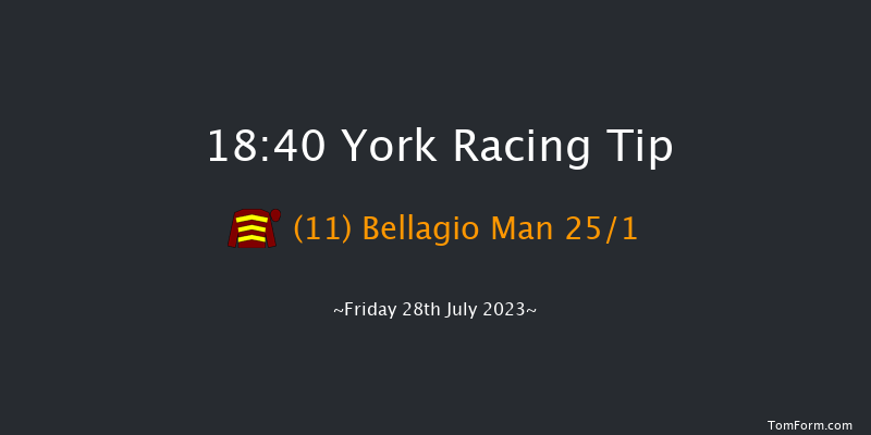York 18:40 Handicap (Class 4) 6f Sat 15th Jul 2023