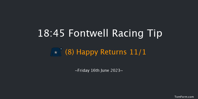 Fontwell 18:45 Handicap Hurdle (Class 5) 22f Sun 28th May 2023