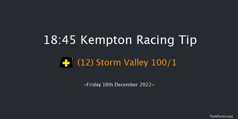 Kempton 18:45 Maiden (Class 5) 8f Wed 14th Dec 2022