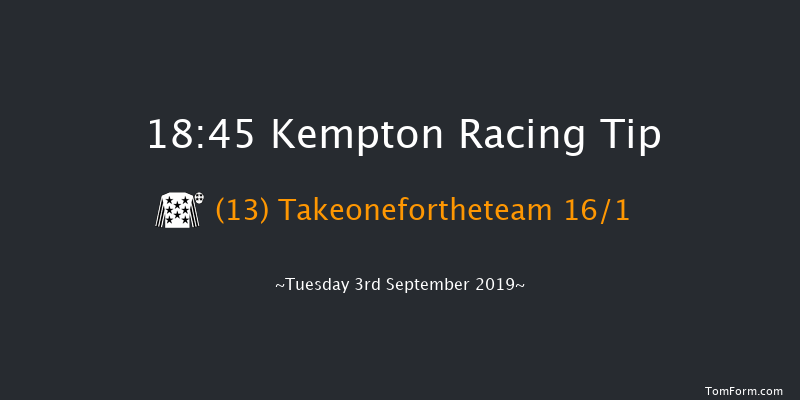 Kempton 18:45 Handicap (Class 5) 8f Wed 28th Aug 2019