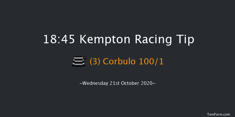 Unibet/British Stallion Studs EBF Novice Stakes (Div 2) Kempton 18:45 Stakes (Class 5) 7f Tue 20th Oct 2020
