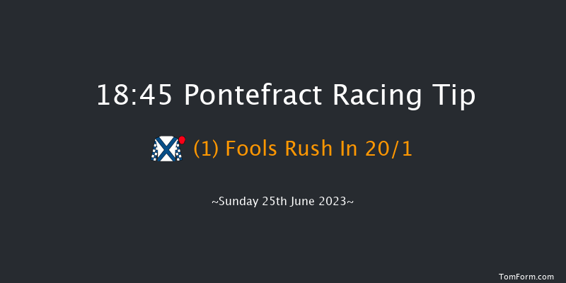 Pontefract 18:45 Handicap (Class 3) 6f Mon 12th Jun 2023