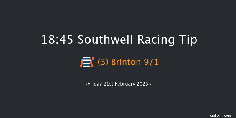 Southwell  18:45 Stakes (Class 6) 8f Mon 17th Feb 2025