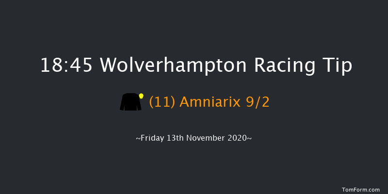 Bombardier British-Hopped Amber Beer Handicap (Div 1) Wolverhampton 18:45 Handicap (Class 5) 7f Mon 2nd Nov 2020