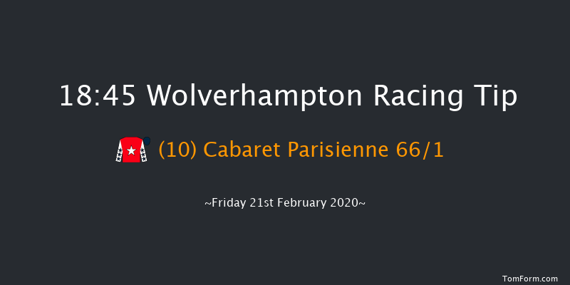 Betway Novice Stakes Wolverhampton 18:45 Stakes (Class 5) 10f Mon 10th Feb 2020