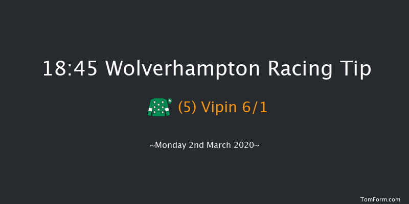 Bombardier 'March To Your Own Drum' Claiming Stakes Wolverhampton 18:45 Claimer (Class 6) 8.5f Mon 24th Feb 2020