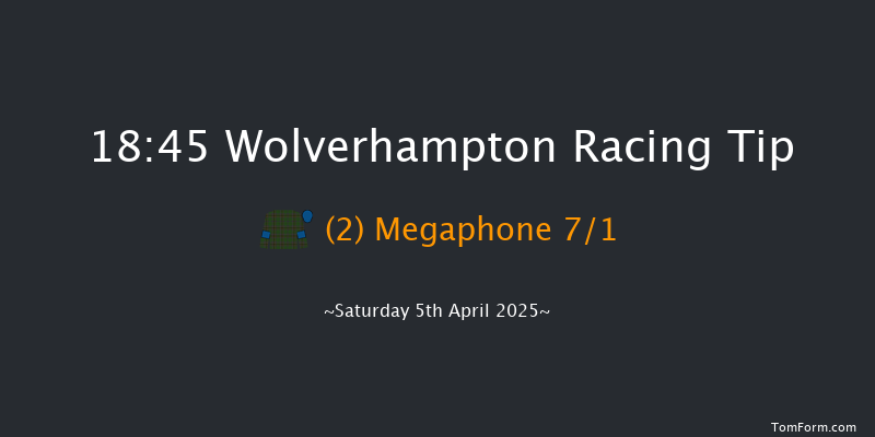 Wolverhampton 18-45 (Class 4) 5f Tue 1st Apr 2025