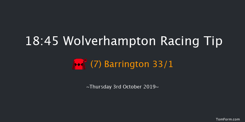 Wolverhampton 18:45 Handicap (Class 4) 7f Mon 30th Sep 2019