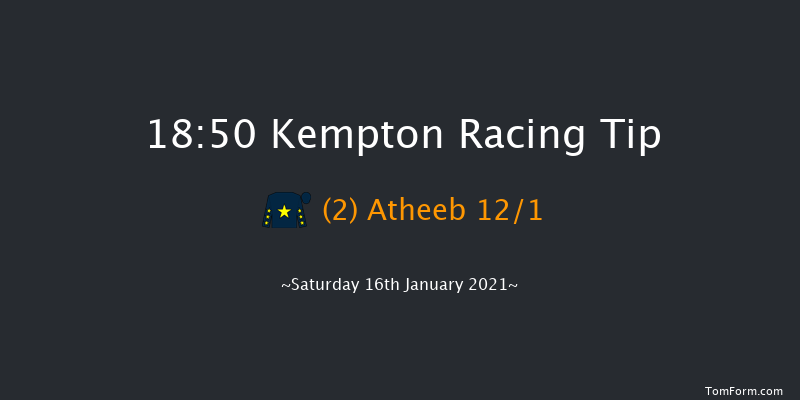 Unibet Extra Place Offers Every Day Handicap Kempton 18:50 Handicap (Class 4) 8f Wed 13th Jan 2021