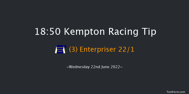 Kempton 18:50 Stakes (Class 4) 6f Wed 8th Jun 2022