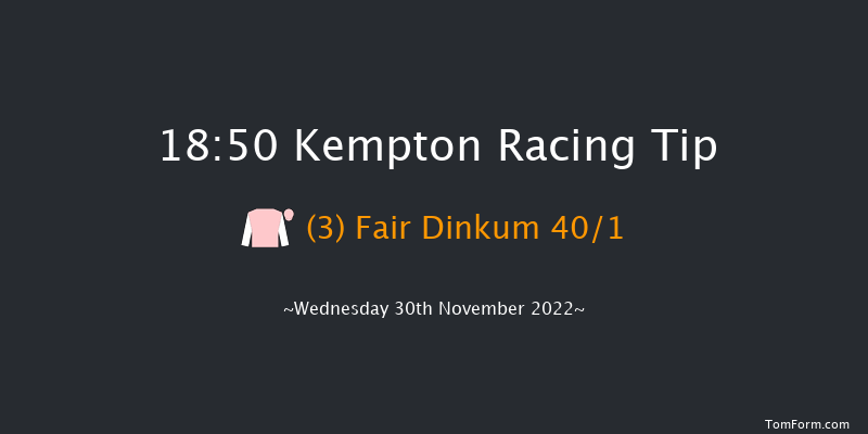 Kempton 18:50 Stakes (Class 5) 8f Mon 28th Nov 2022