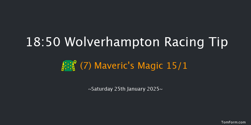 Wolverhampton  18:50 Stakes (Class 6) 6f Mon 20th Jan 2025