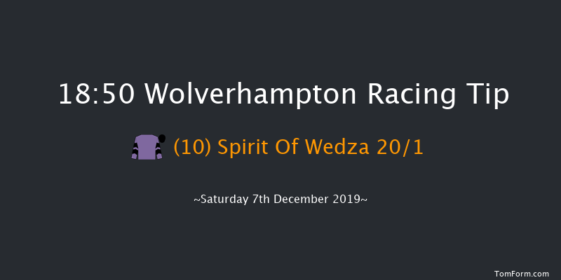 Wolverhampton 18:50 Handicap (Class 5) 6f Tue 3rd Dec 2019