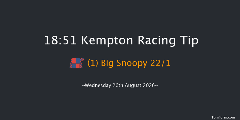 Kempton 18-51 (Class 4) 7f Wed 19th Aug 2026