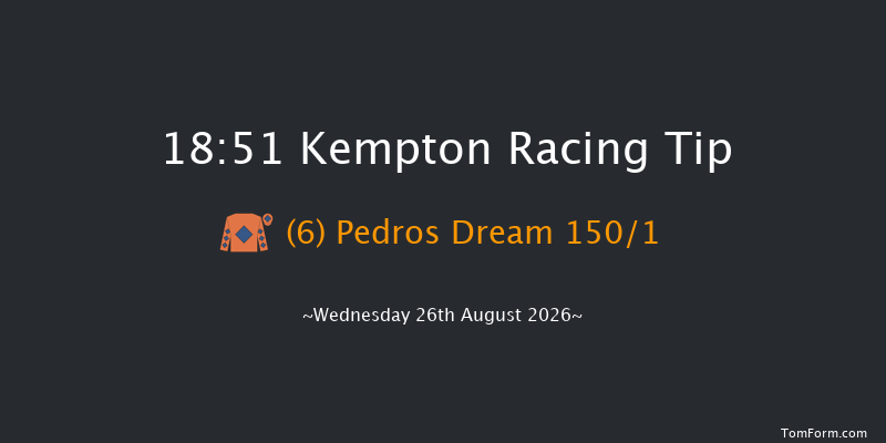 Kempton 18-51 (Class 4) 7f Wed 19th Aug 2026