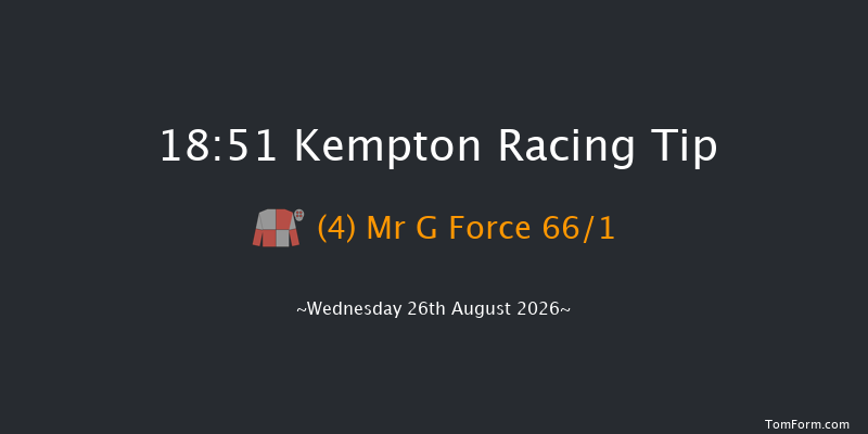 Kempton 18-51 (Class 4) 7f Wed 19th Aug 2026