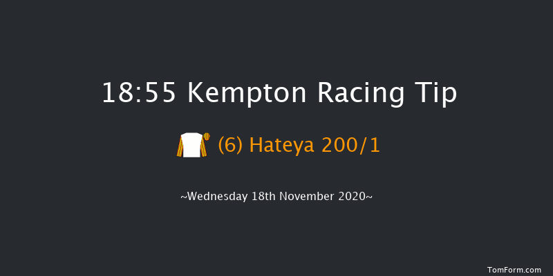 British Stallion Studs EBF Hyde Stakes (Listed) (All Weather Championships Fast-Track Qualifier) Kempton 18:55 Listed (Class 1) 8f Mon 16th Nov 2020