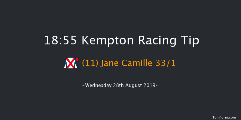 Kempton 18:55 Maiden (Class 5) 7f Wed 21st Aug 2019