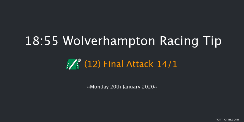 Wolverhampton 18:55 Handicap (Class 6) 12f Sun 19th Jan 2020