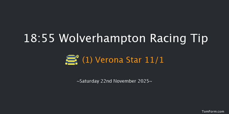 Wolverhampton 18-55 (Class 6) 7f Sat 8th Nov 2025