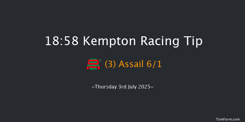 Kempton 18-58 (Class 3) 11f Wed 25th Jun 2025