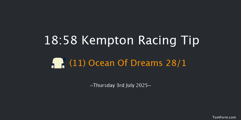Kempton 18-58 (Class 3) 11f Wed 25th Jun 2025