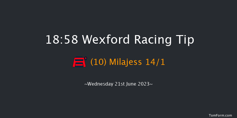 Wexford 18:58 Maiden Hurdle 20f Tue 20th Jun 2023