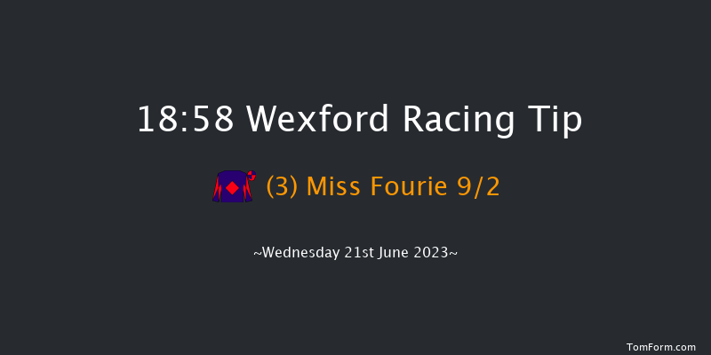 Wexford 18:58 Maiden Hurdle 20f Tue 20th Jun 2023