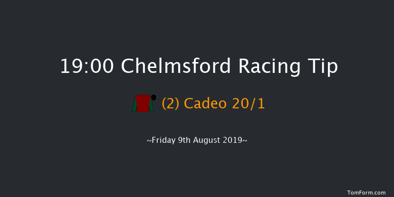 Chelmsford 19:00 Stakes (Class 4) 6f Sat 3rd Aug 2019