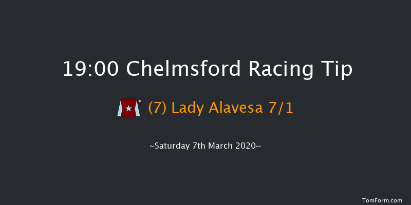 tote Guarantee At tote.co.uk For UK Races Fillies' Handicap Chelmsford 19:00 Handicap (Class 5) 8f Fri 6th Mar 2020
