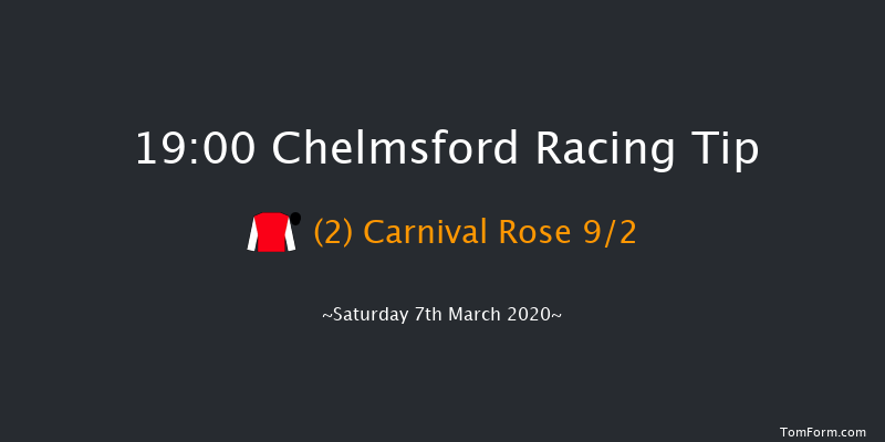tote Guarantee At tote.co.uk For UK Races Fillies' Handicap Chelmsford 19:00 Handicap (Class 5) 8f Fri 6th Mar 2020