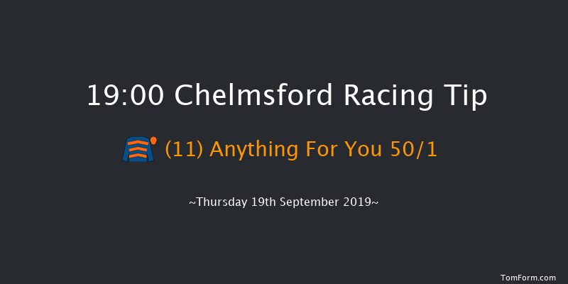 Chelmsford 19:00 Stakes (Class 4) 8f Sat 14th Sep 2019