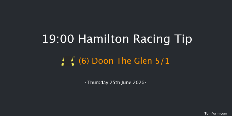 Hamilton 19-00 (Class 6) 5f Wed 17th Jun 2026