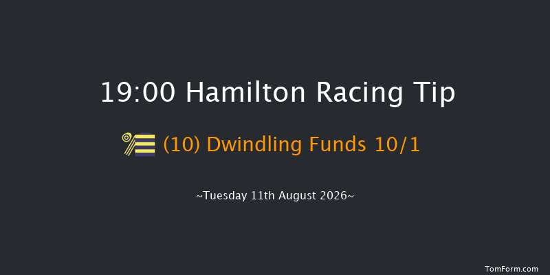Hamilton 19-00 (Class 3) 9f Sat 1st Aug 2026