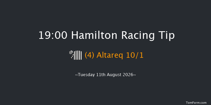 Hamilton 19-00 (Class 3) 9f Sat 1st Aug 2026