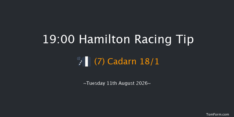 Hamilton 19-00 (Class 3) 9f Sat 1st Aug 2026
