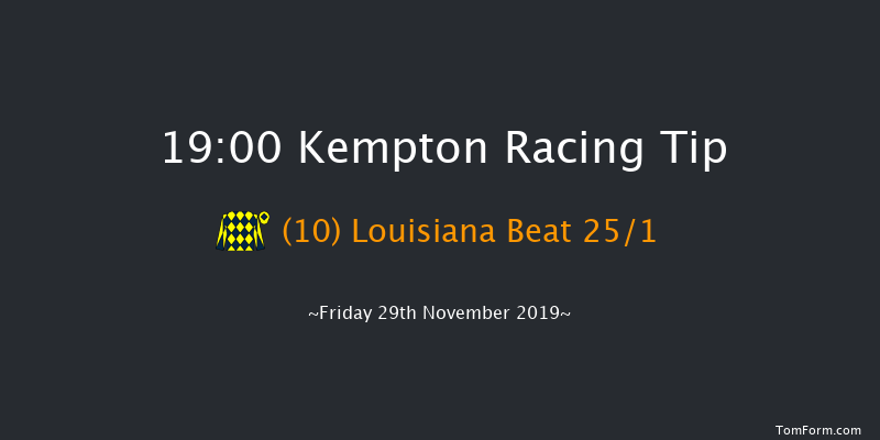 Kempton 19:00 Handicap (Class 6) 11f Wed 27th Nov 2019