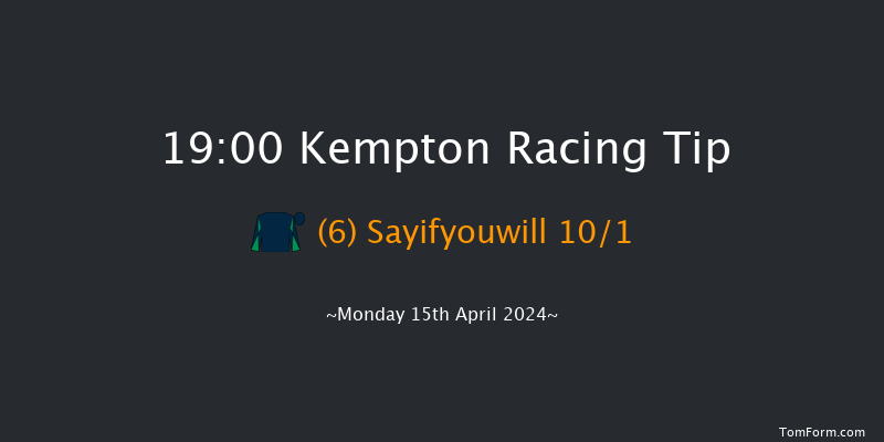 Kempton  19:00 Handicap (Class 4) 7f Wed 10th Apr 2024
