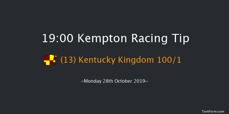 Kempton 19:00 Handicap (Class 4) 8f Wed 23rd Oct 2019
