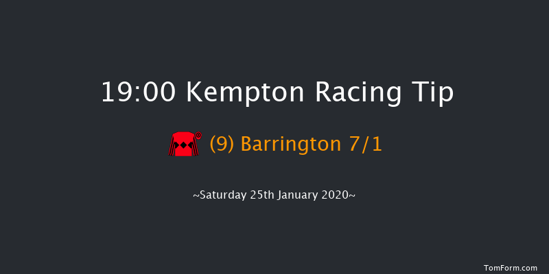 Kempton 19:00 Handicap (Class 5) 6f Wed 22nd Jan 2020