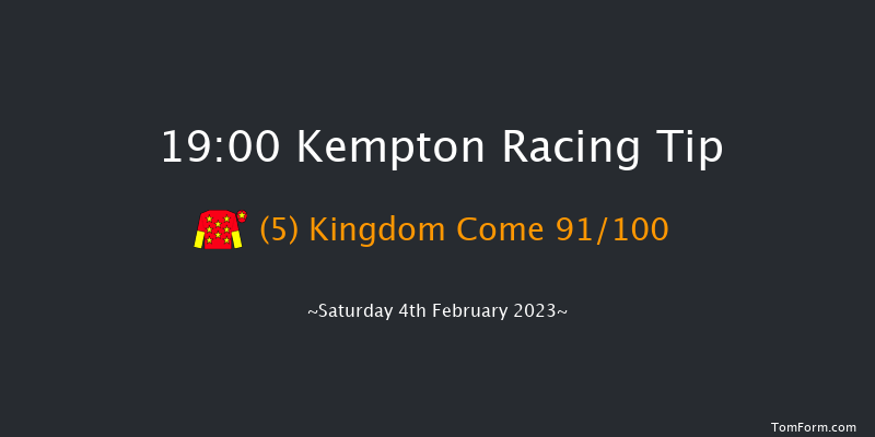 Kempton 19:00 Handicap (Class 4) 7f Wed 1st Feb 2023