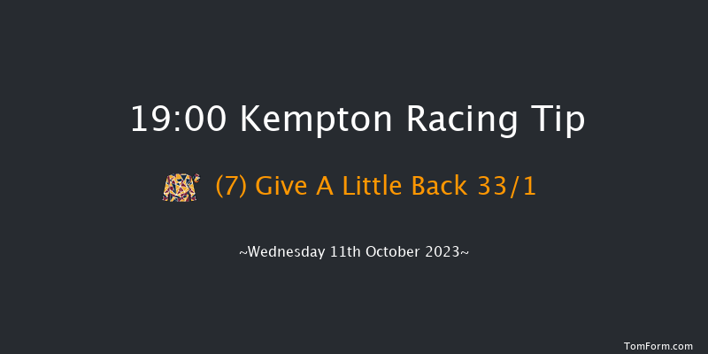Kempton 19:00 Handicap (Class 5) 8f Wed 4th Oct 2023