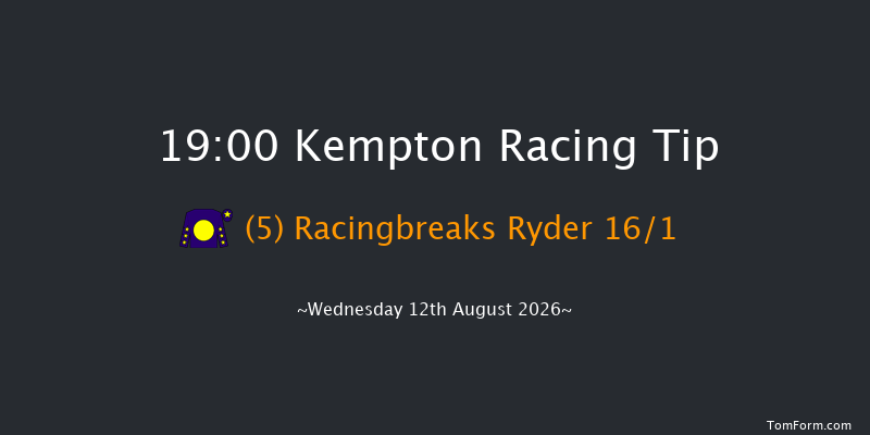 Kempton 19-00 (Class 4) 7f Mon 10th Aug 2026