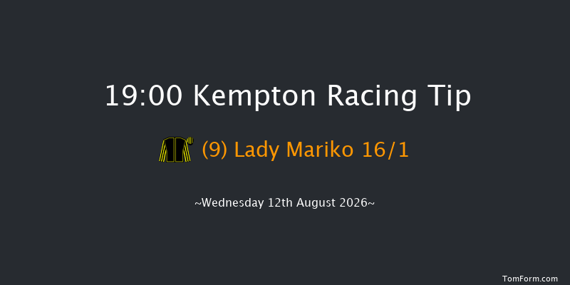 Kempton 19-00 (Class 4) 7f Mon 10th Aug 2026