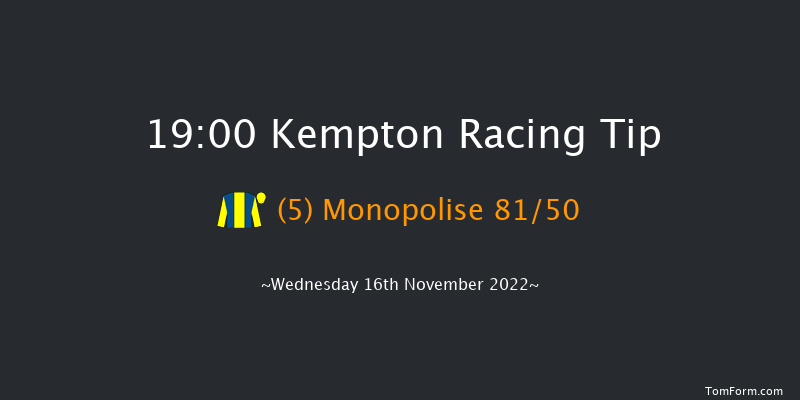 Kempton 19:00 Handicap (Class 4) 8f Wed 9th Nov 2022