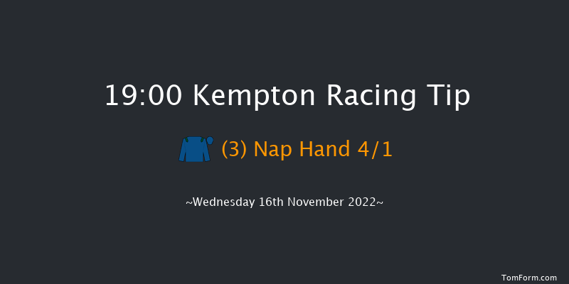 Kempton 19:00 Handicap (Class 4) 8f Wed 9th Nov 2022