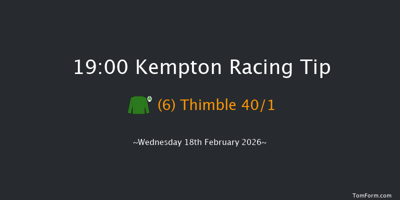 Kempton 19-00 (Class 4) 7f Wed 11th Feb 2026
