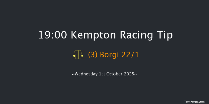Kempton 19-00 (Class 4) 8f Wed 24th Sep 2025